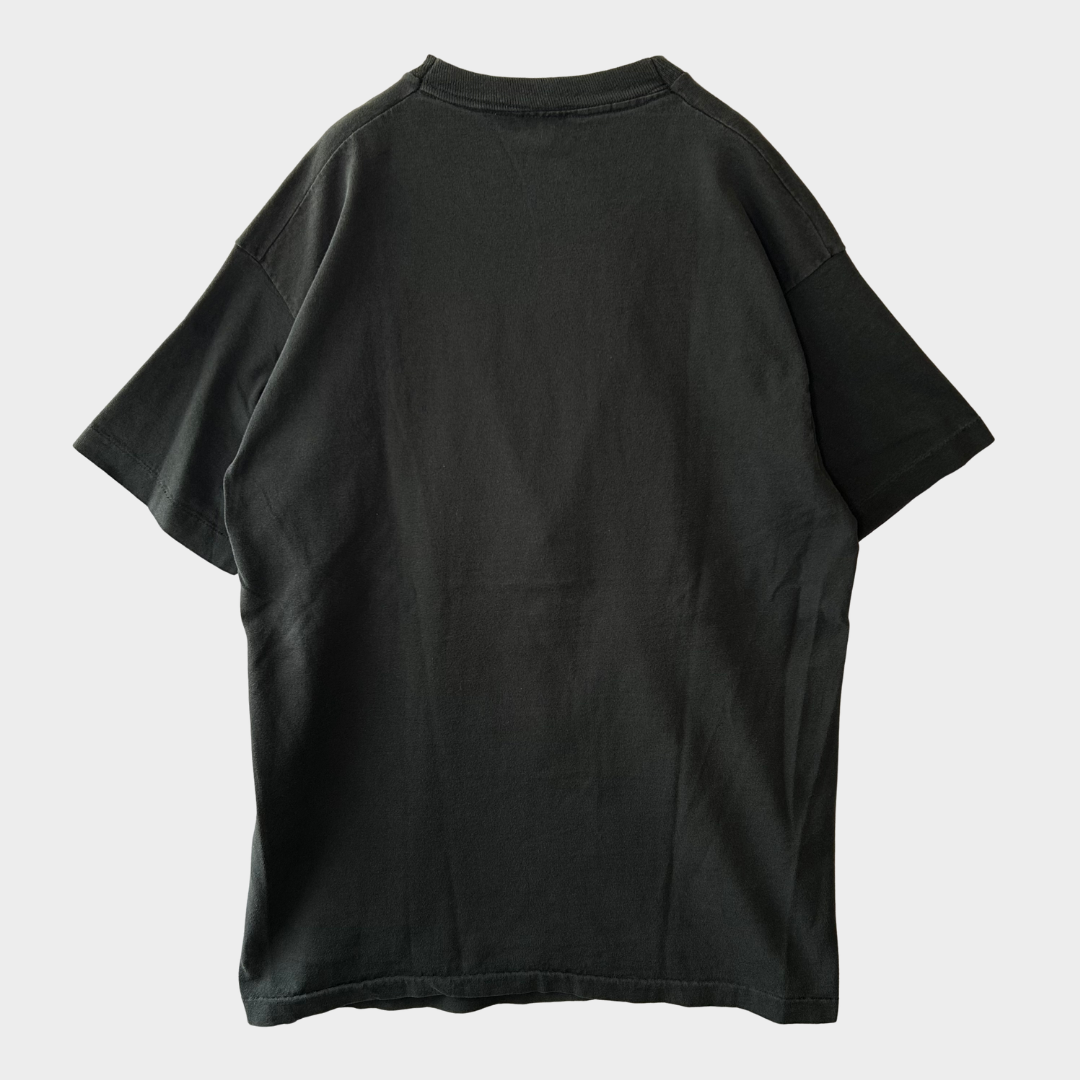 90's Villege Mews JACK DANIEL'S ジャック ダニエル イーグル プリントTシャツ 黒 (L)/B2662T-SO