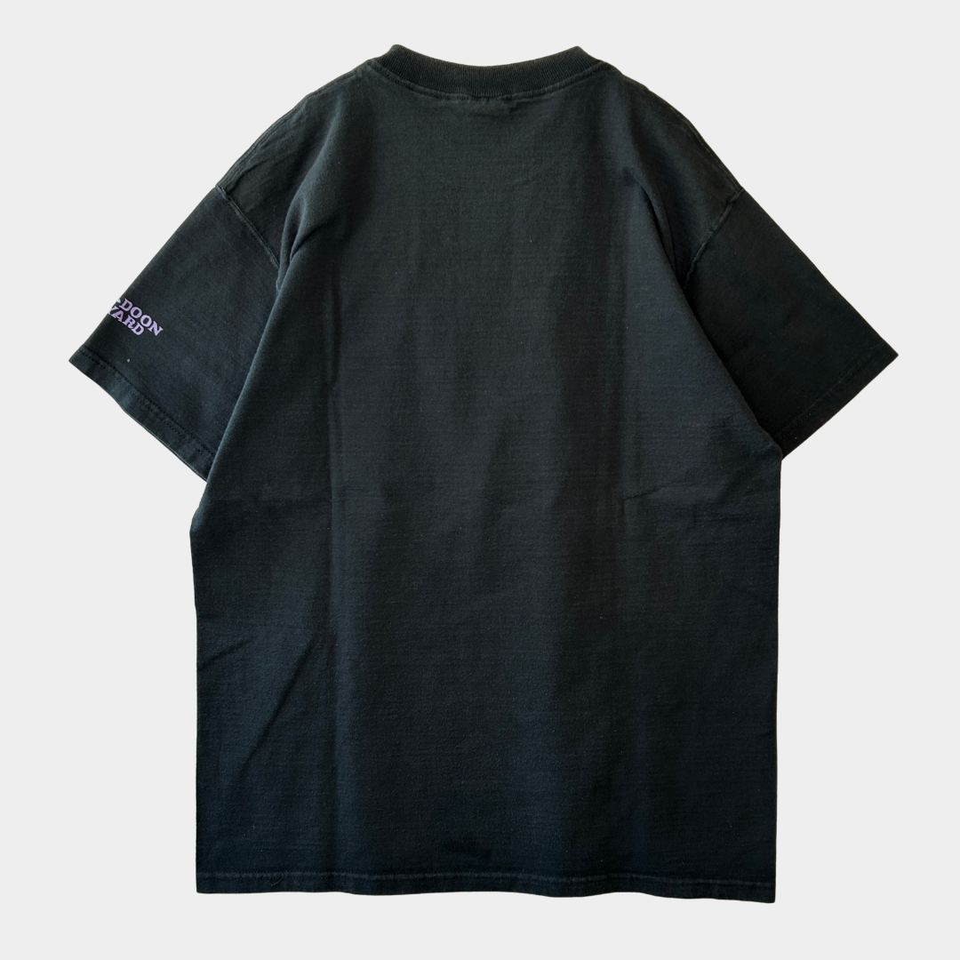 00's Fruit of The Loom IL CIRCO イタリア サーカスTシャツ 黒(XL)/A7526T-SO