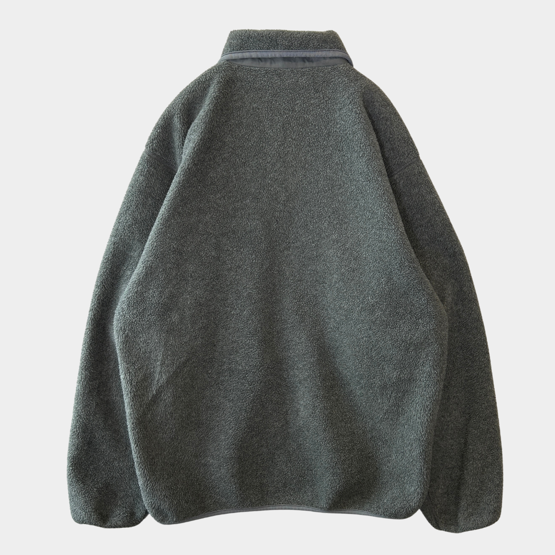 90's Patagonia パタゴニア シンチラジャケット フリース USA製 グレー(M)/A5179O-SO
