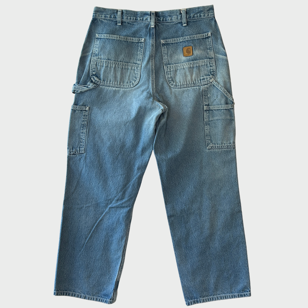 00's Carhartt カーハート ペインターパンツ 青 (33×30)/B2631P-SO