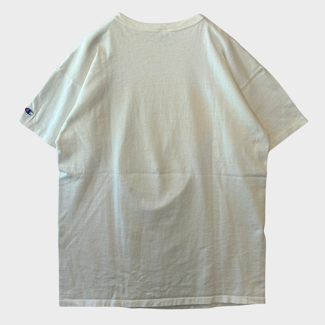 80's champion PRINCETON プリンストン大学 カレッジTシャツ 白 (XL)/A3993T-SO