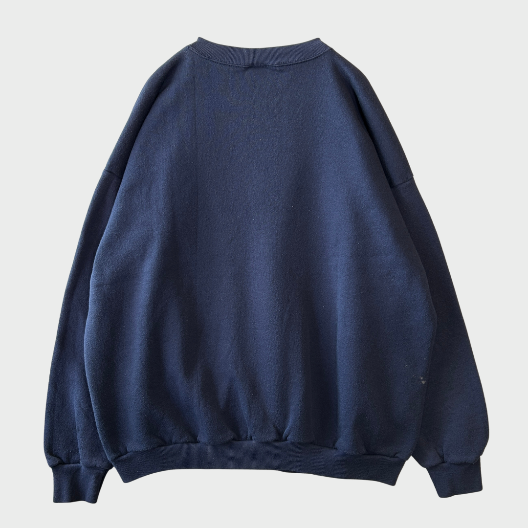 90's Mickey Unlimited "FLORIDA" ディズニー キャラクタースウェット ネイビー (XL)/A7846S-SO