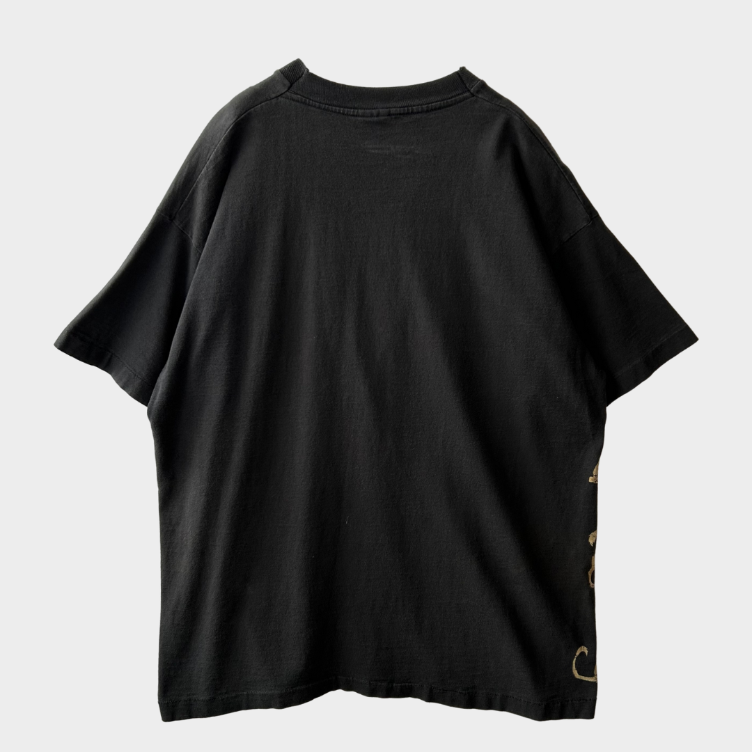 90's Disney THE LION KING 総柄 Tシャツ ブラック (OSFA) /A6559T-SO