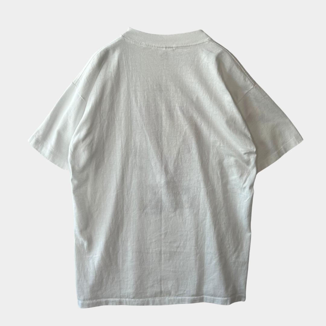 80's BELTON ルーニーテューンズ Twitty Bird キャラクタープリントTシャツ 白(L)/B1990T-SO