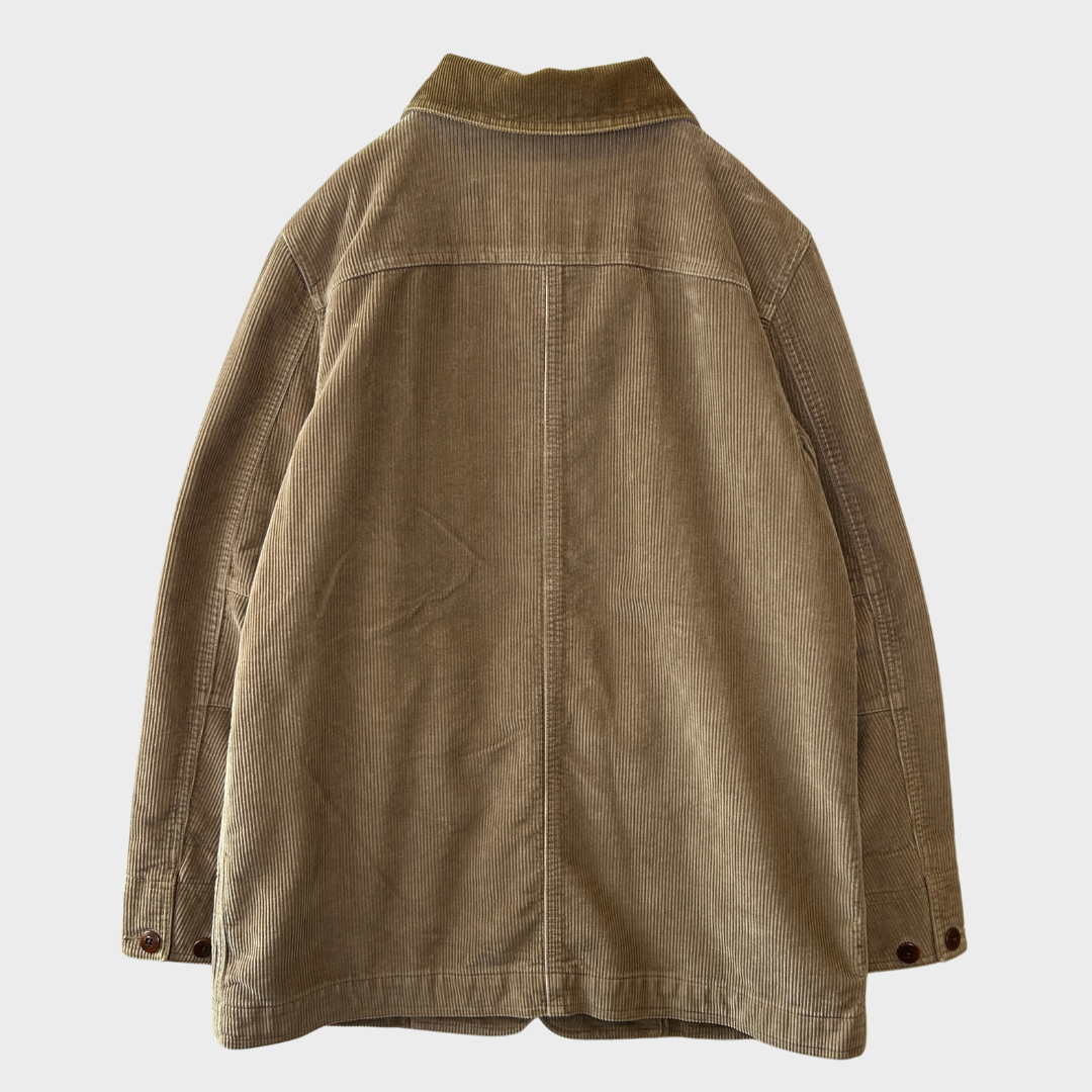 90's L.L.Bean WOMEN'S コーデュロイ ハンティングジャケット ブラウン S /A5581J-SO