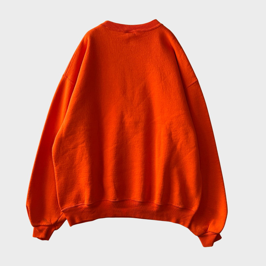 00's Russell Athletic ラッセル 無地スウェット オレンジ (XL)/A8236S-SO