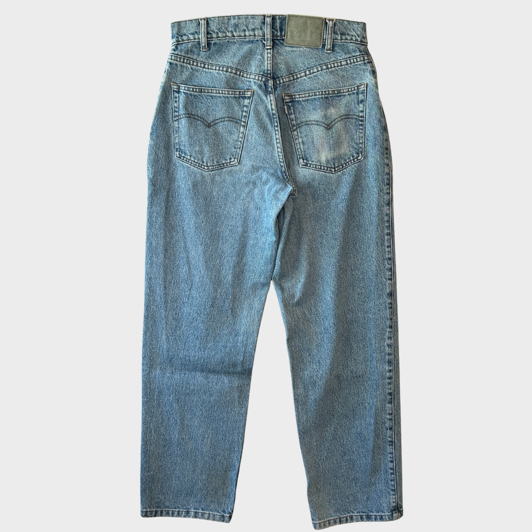 00's Levi's Silber Tab リーバイス Loose デニムパンツ 薄青 (30×30)/B1756P-SO