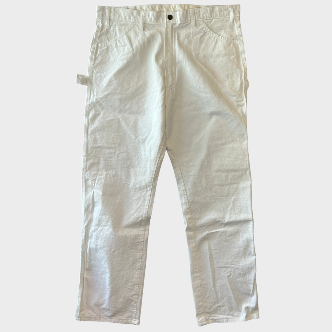 ご*う様 36×34 Dickies ホワイト 00s ペインターパンツ L相当 ご ご*う様 36×34 Dickies ホワイト 00s ペインターパンツ L相当 ご