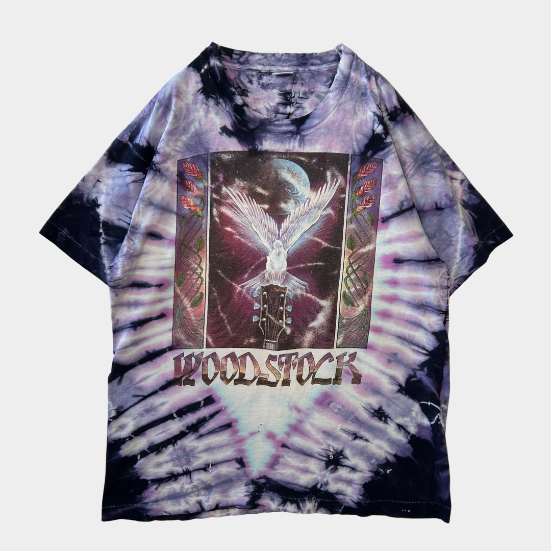 80's 1988 Mikio Kennedy WOODSTOCK タイダイTシャツ (XL)/A4008T-SO