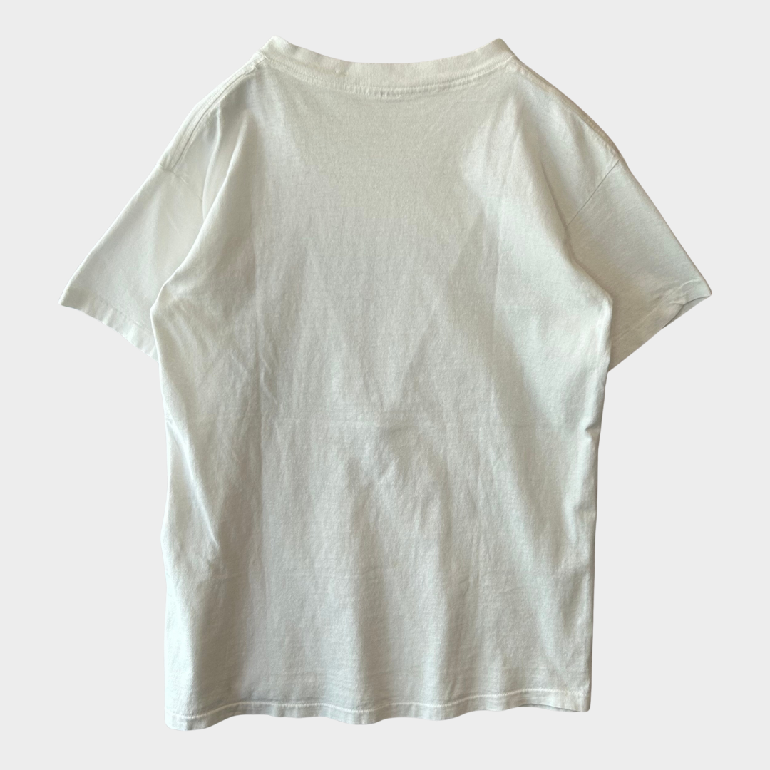 90's NIKE MOUNT DUNKMORE NBA プリントTシャツ 白 推定Mサイズ/A6459T-SO