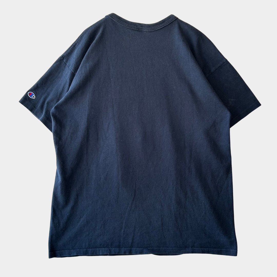 80's champion ”GEORGIA TECH" チャンピオン カレッジ Tシャツ ネイビー (XL)/A4110T-SO