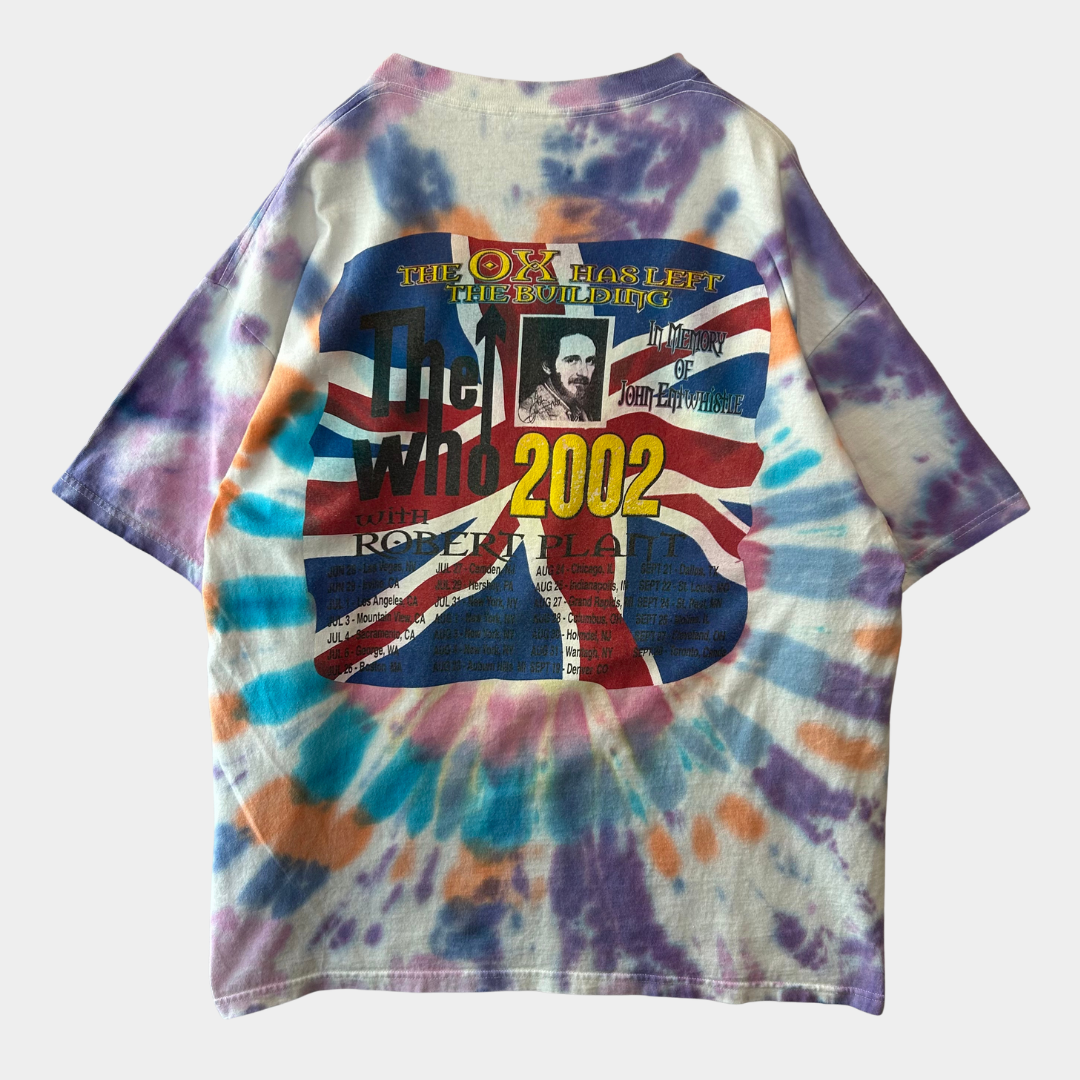 00's The Who ジョン・エントウィッスル 追悼ツアーTシャツ タイダイTシャツ DELTA (XL)/A4311T-SO