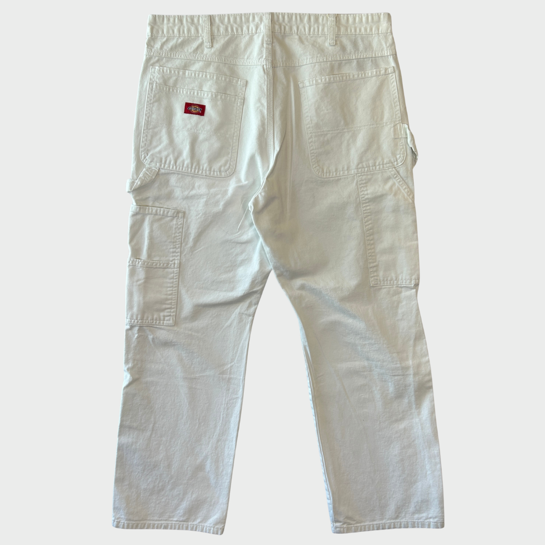 00's Dickies ディッキーズ ペインターパンツ 白 (36×30)/B2248P-SO