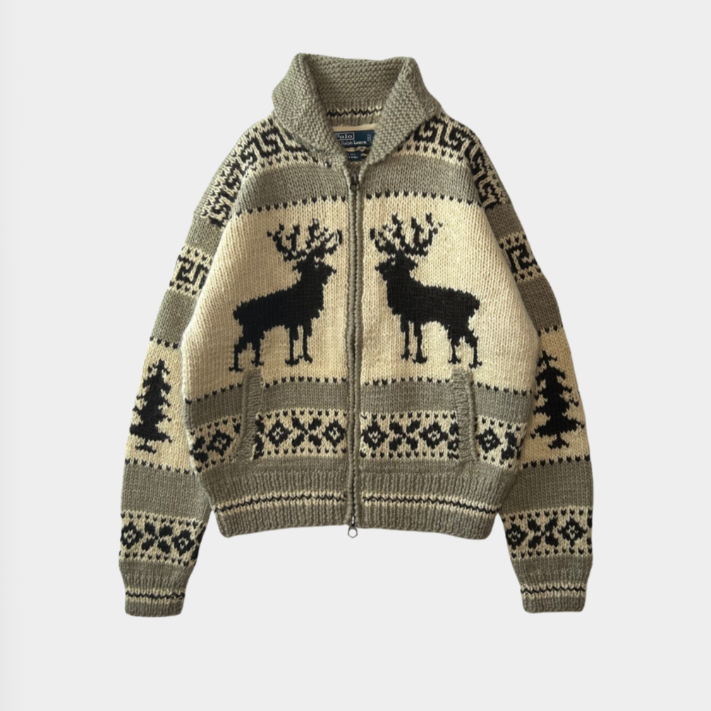 Polo by Ralph Lauren ポロ ラルフローレン Handknit カウチンセーター Polo by Ralph Lauren ポロ ラルフローレン Handknit カウチンセーター