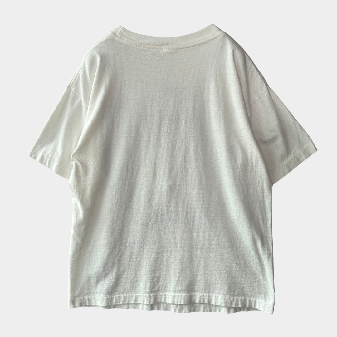 90's JANET JACKSON"That's the way love goes"ジャネット・ジャクソン プリントTシャツ 白(L)/A6663T-SO