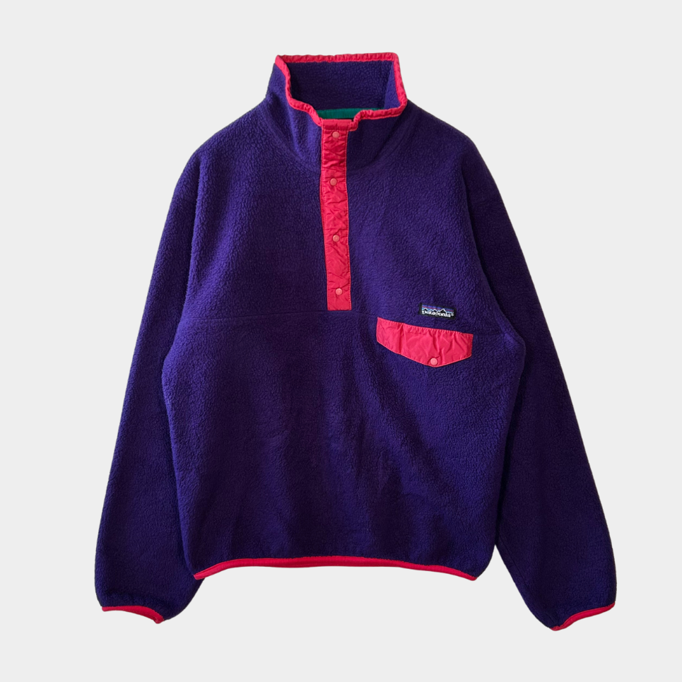90's Patagonia パタゴニア シンチラスナップT フリースプルオーバー 90's Patagonia パタゴニア シンチラスナップT フリースプルオーバー