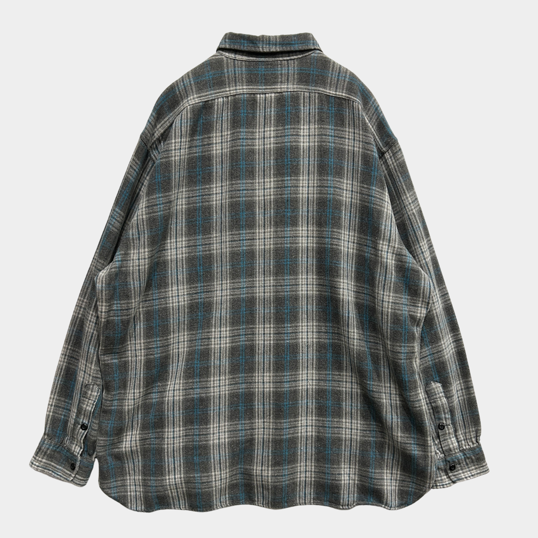 90's RRL Ralph Lauren shirt ラルフローレン ネルシャツ (XXL)/A8327S-SO