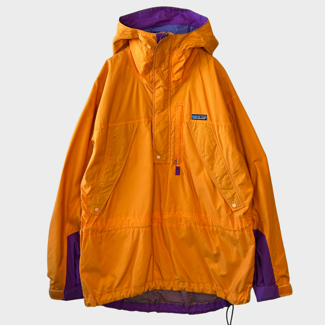 1993(F3) Patagonia パタゴニア ニトロアノラックパーカー オレンジ (M 1993(F3) Patagonia パタゴニア ニトロアノラックパーカー オレンジ (M