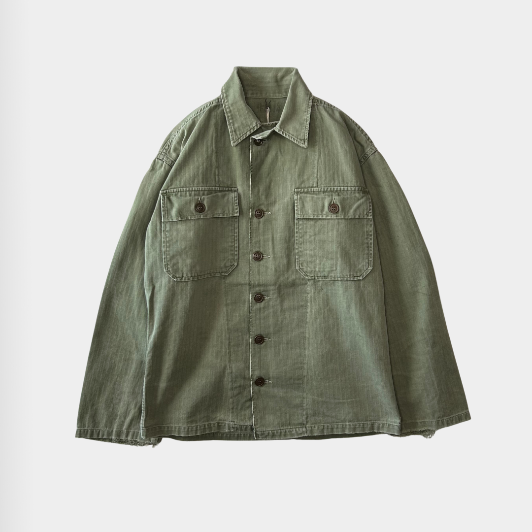 40's U.S.ARMY M-47 HBT ジャケット(S)/A5948J-SO