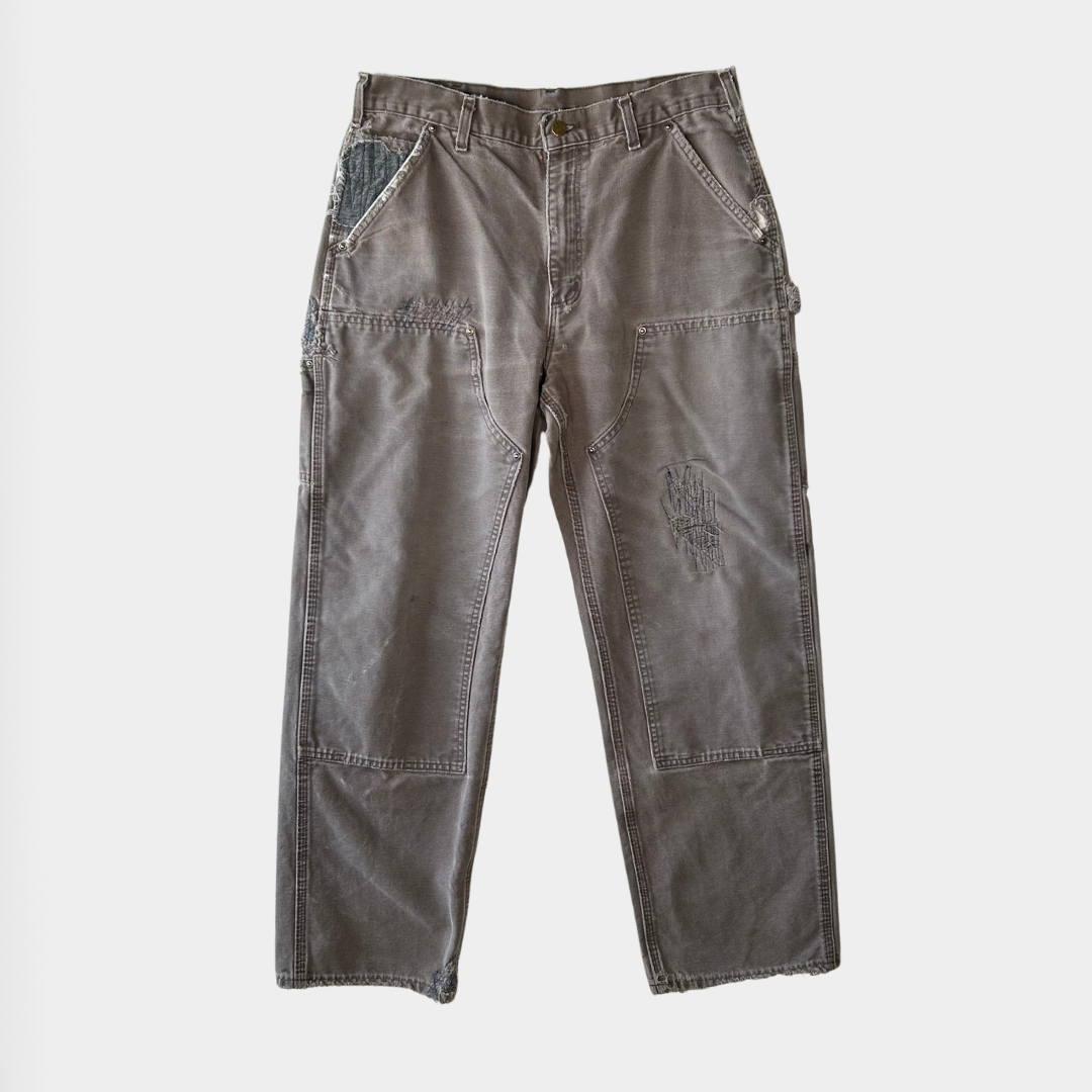 00's Carhartt カーハート ダブルニー B136 DKB ダークブラウン(34×32 00's Carhartt カーハート ダブルニー B136 DKB ダークブラウン(34×32