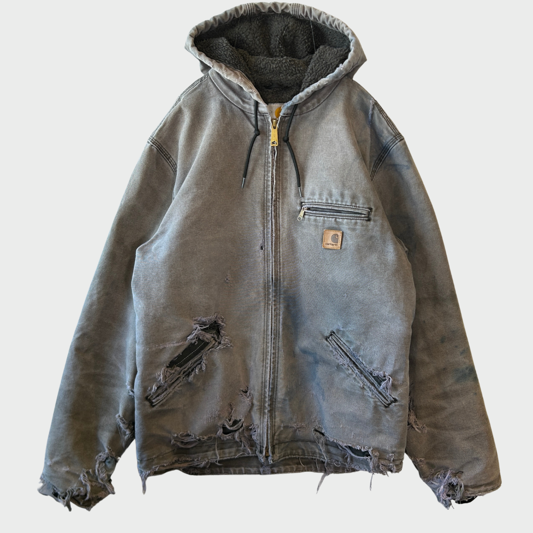 Carhartt カーハート シエラジャケット J141 BLK (グレー系）(M