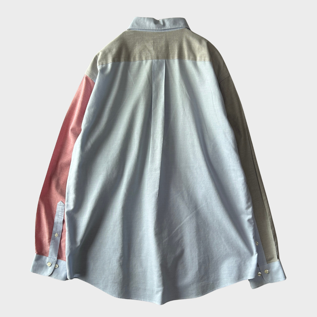 00's BROOKS BROTHERS BD shirt ブルックスブラザーズ クレイジーパターン シャツ (L)/A7951SH-SO