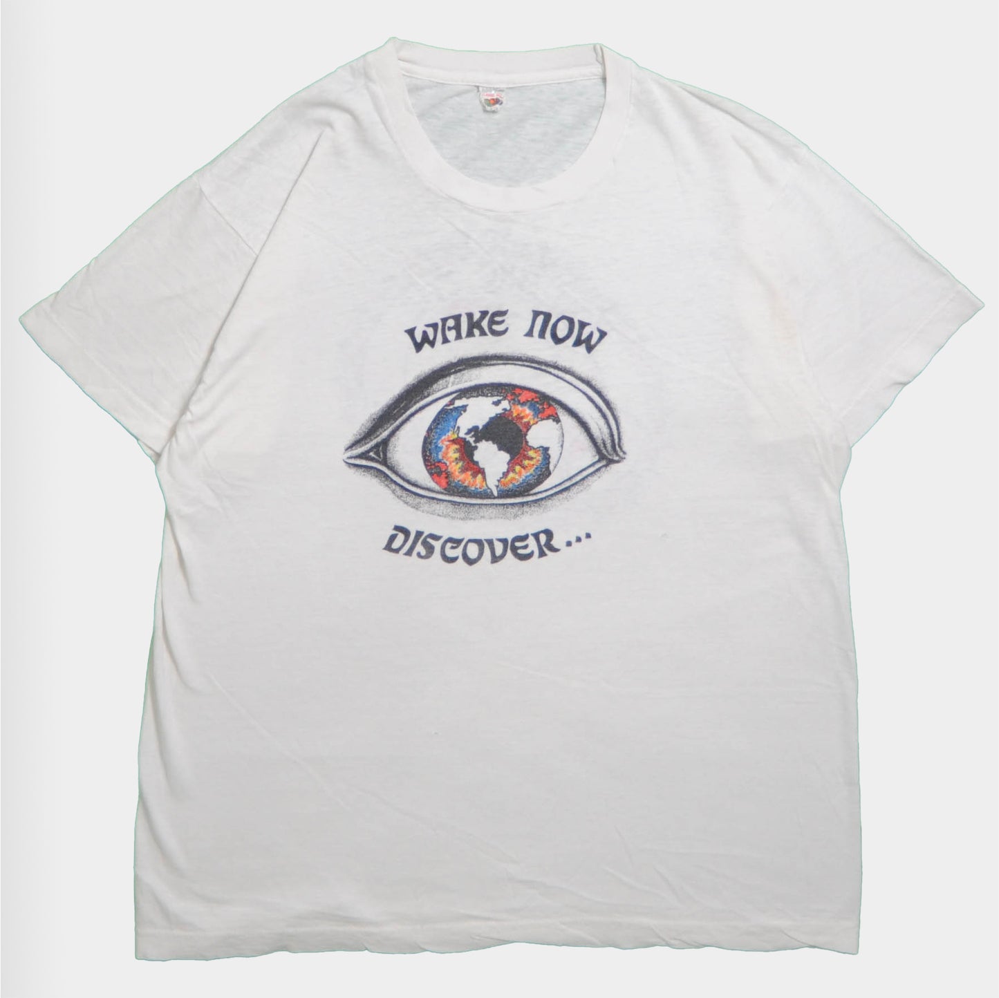 80's EYES OF THE WORLD Tシャツ (XL)/A3580T-S