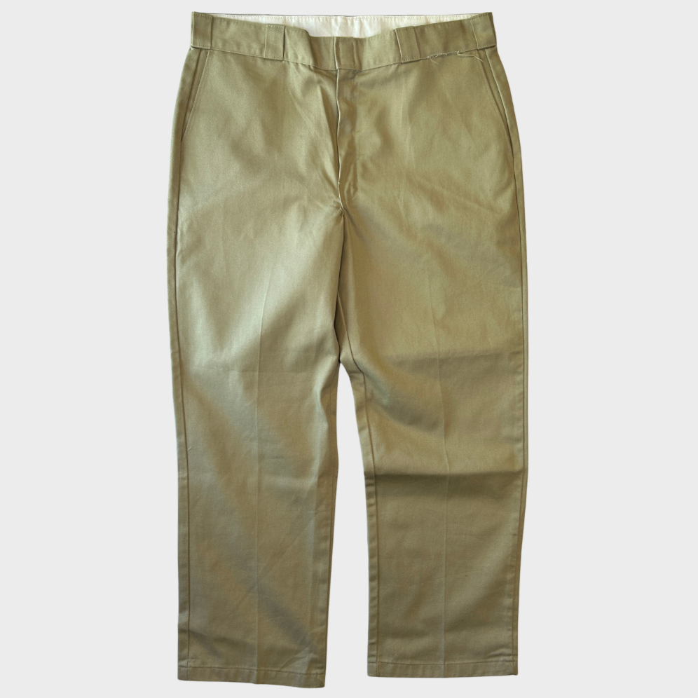 00's Dickies ディッキーズ 874 ワークパンツ ベージュ (38×30)/B2836P-SO