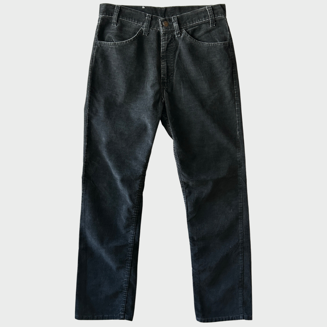 80's Levi's 519-1558 コーデュロイ 黒(W32×L30)/A8278P-SO