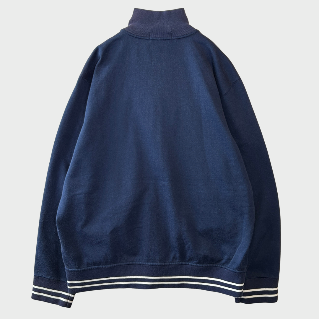 00's Polo by Ralph Lauren ラルフローレン "POLO"ロゴ トラックジャケット 紺 (L)/B0518J-SO
