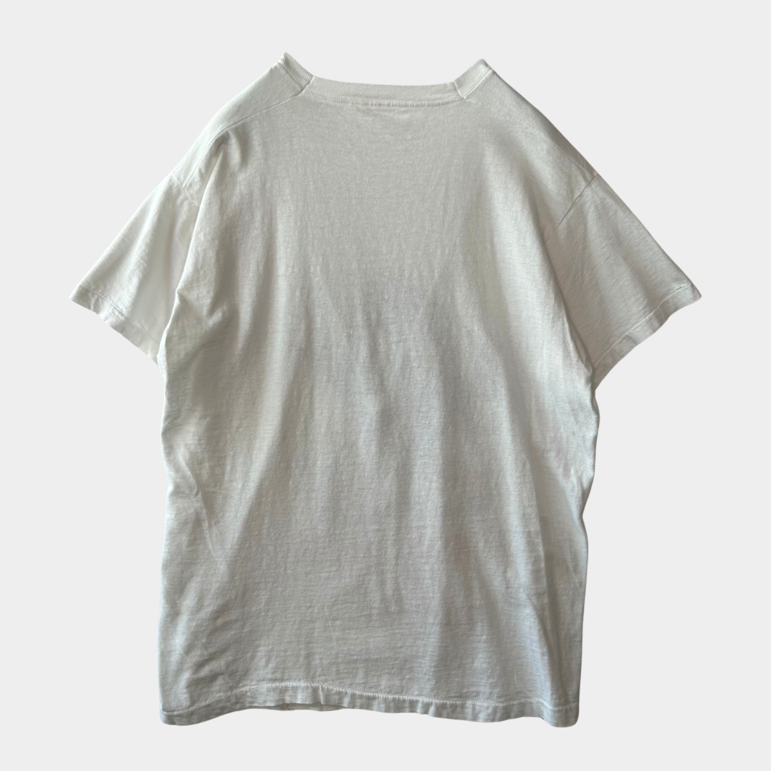 80's カリフォルニアレーズン キャラクターTシャツ 白(XL)/B2118T-SO