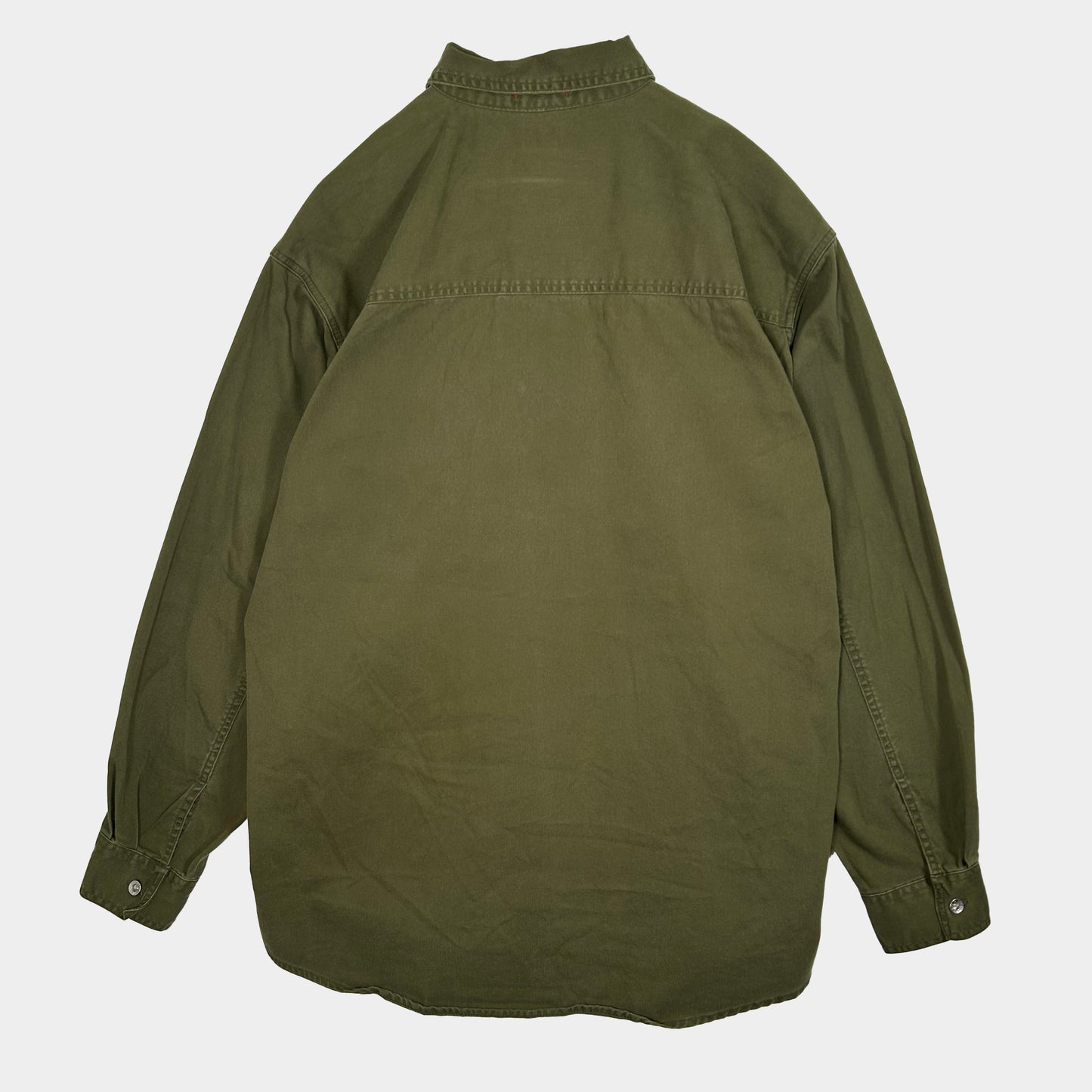 00's Levi’s RED TAB デニムシャツ カーキ(L)/A3523SH-SO