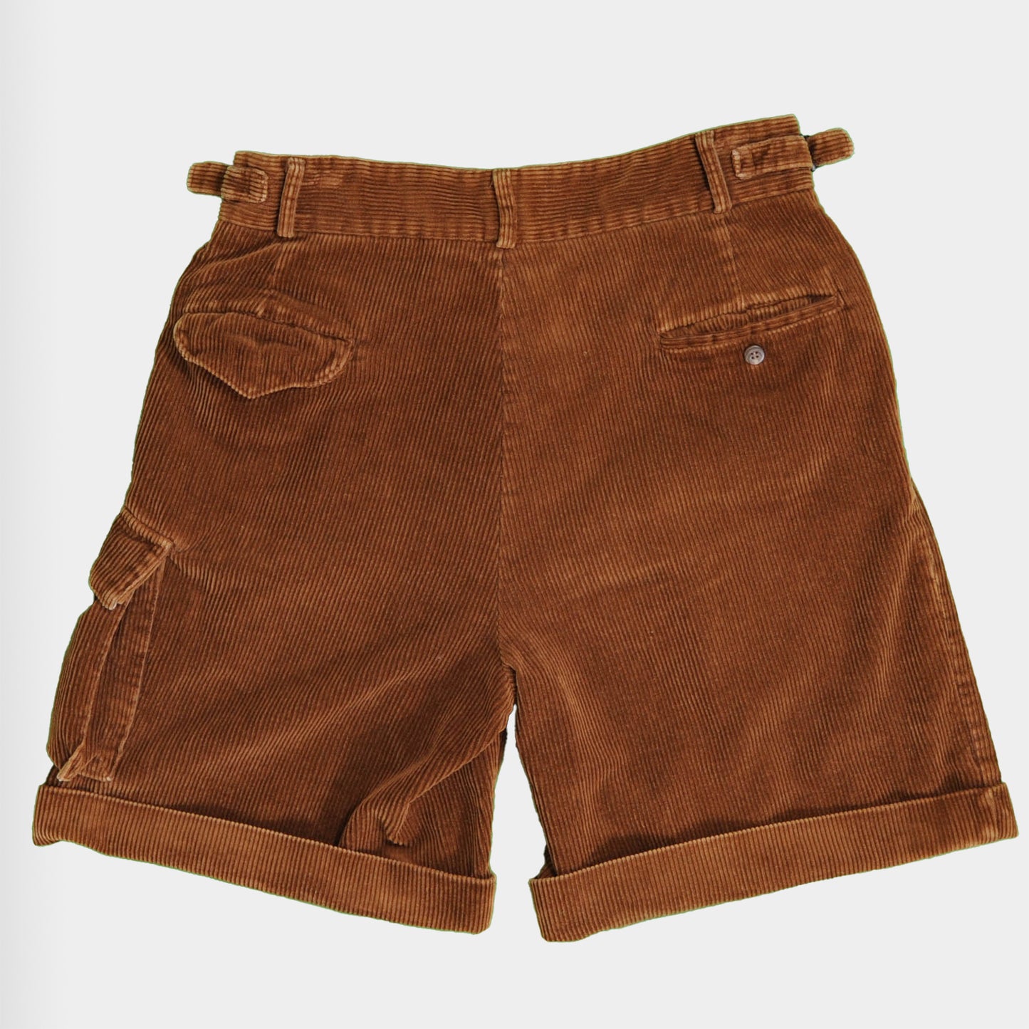 Polo by Ralph Lauren コーディロイ カーゴハーフパンツ 茶(34)/A3905P-SO