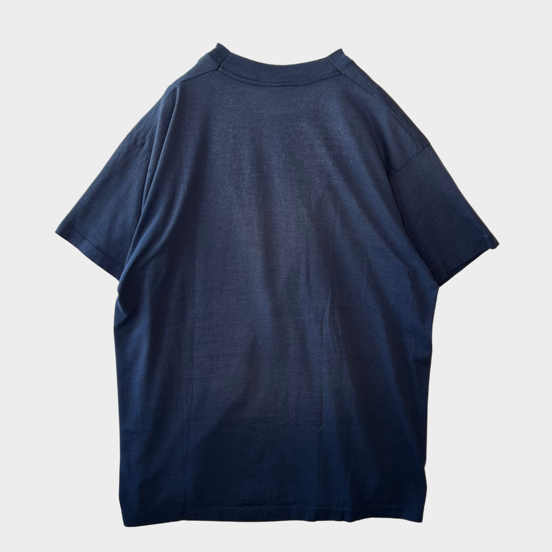90's Screen Stars ベンツ HELMS BROS, INC. Tシャツ ネイビー (XL)/A6374T-SO