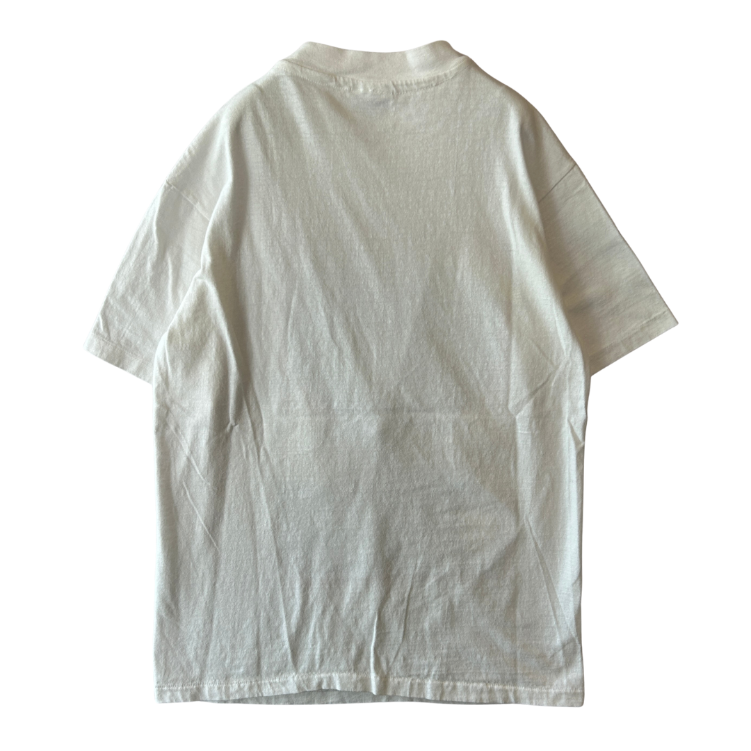 90's Hanes INDIANA JONES and the LAST CRUSADE インディ・ジョーンズ/最後の聖戦 ムービーTシャツ 白 M/A4065T-SO