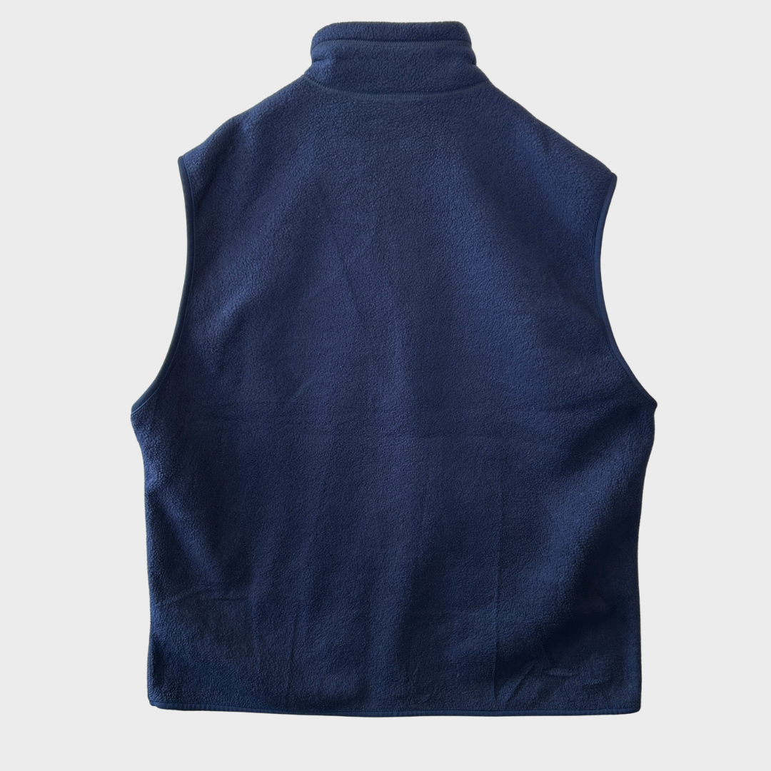 90's Patagonia SYNCHILLA vest パタゴニア シンチラ ベスト ネイビー (XL)/A8613V-SO