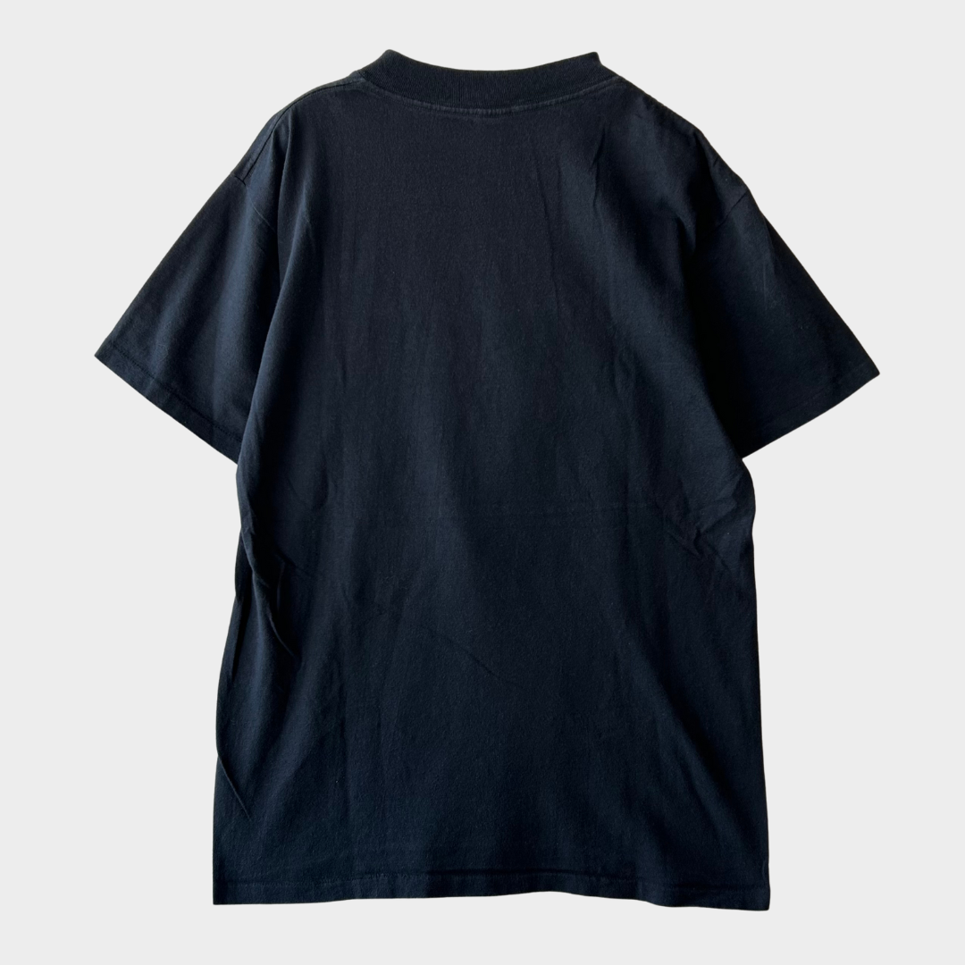 80's ARTEX TODAY'S CAV 1st. CAV FT. HOOD, TEXAS 騎兵隊 Tシャツ 黒 (M)/A7205T-SO
