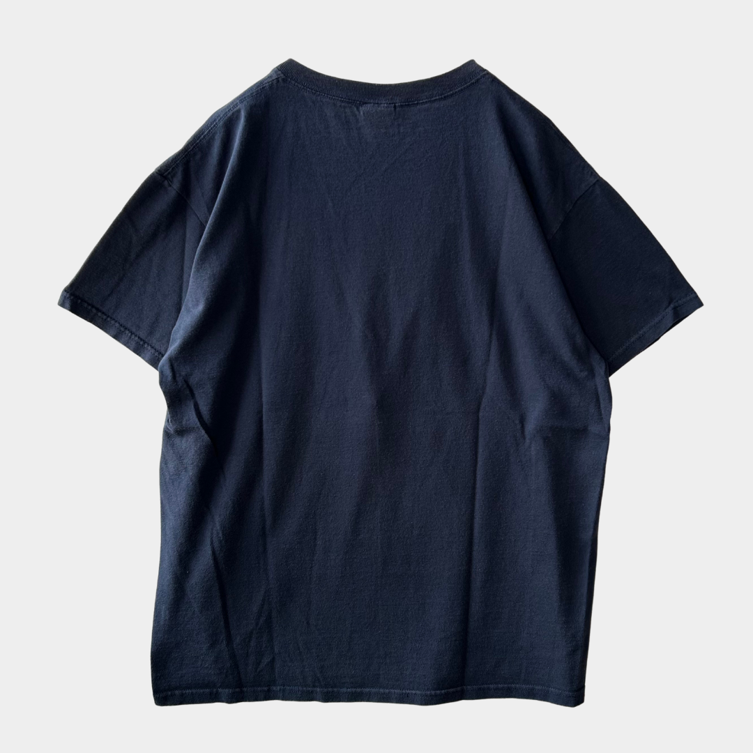 00's Fruit of The Loom "RED FOXX"俳優・コメディアン フォトTシャツ 紺(L))/A6569T-SO
