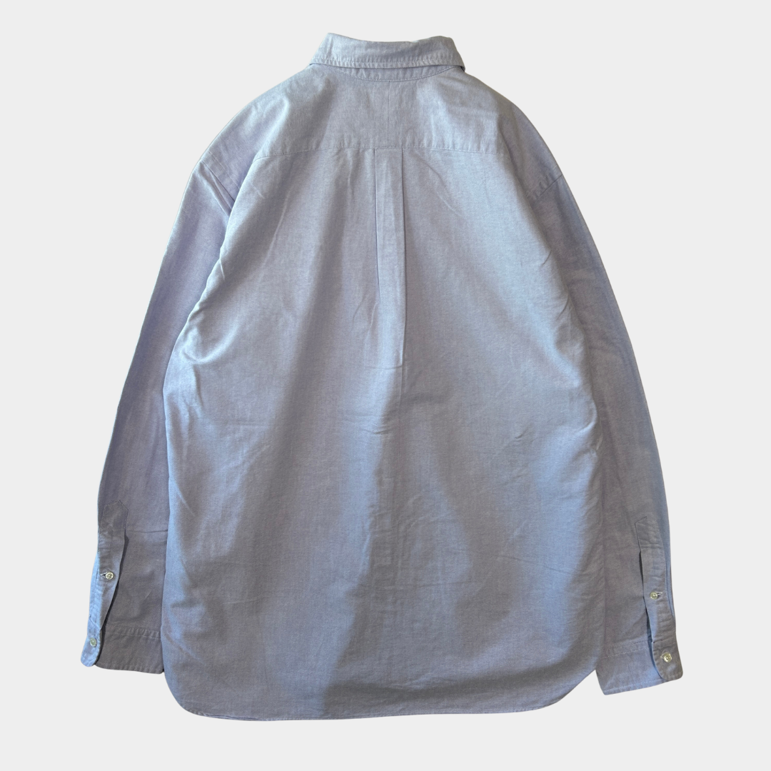 00's Ralph Lauren ラルフローレン オックスフォードシャツ 薄紫(L)/A8286SH-SO