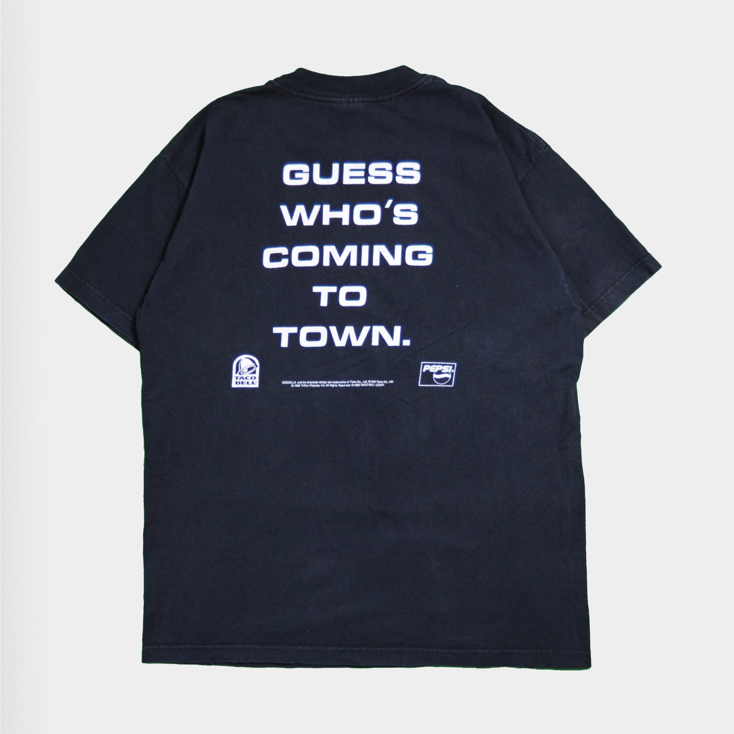 90’s GODZILLA ムービーTシャツ 黒(L)/A3582T-S