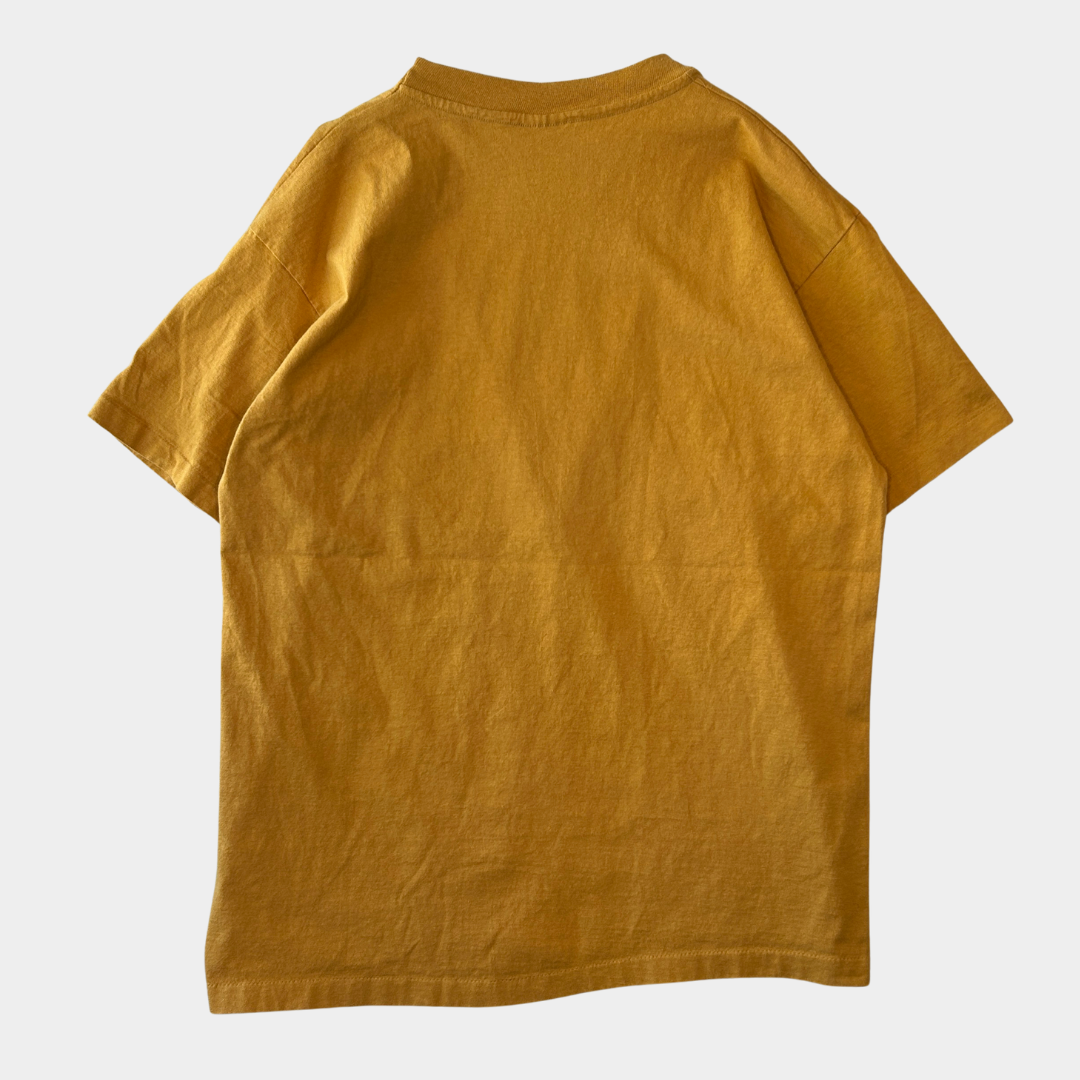 90's anvil "Harbor Hill Sock Hop"ダンスイベントTシャツ フロッキープリント (XL)/A7385T-SO