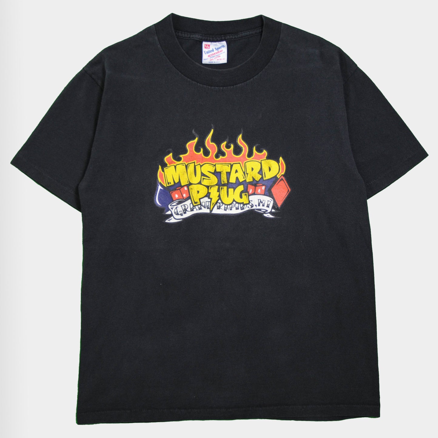 1998 Mustard Plug 日本ツアーTシャツ 黒(M)/A2744T