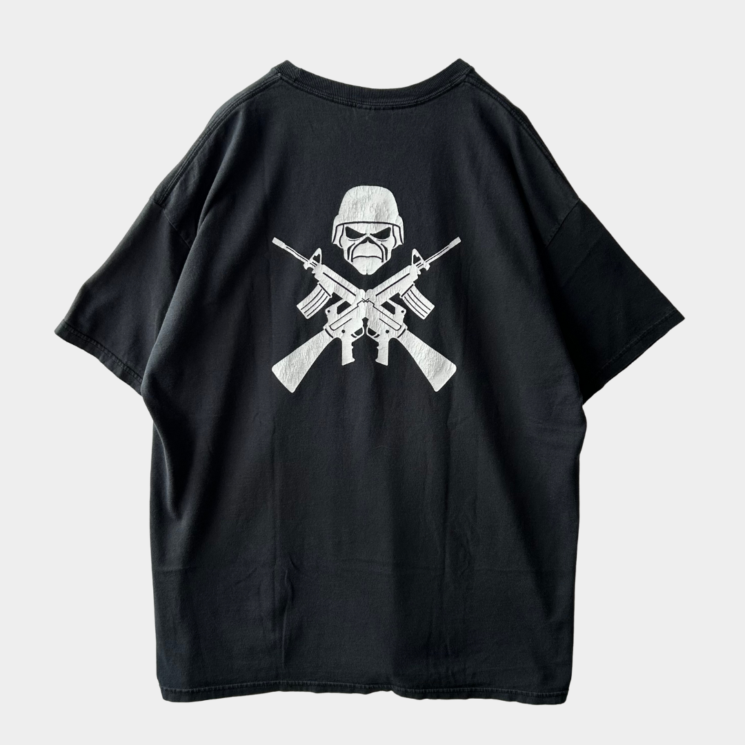 00's IRON MAIDEN アイアンメイデン 06”A MATTER OF LIFE AND DEATH" Tシャツ 黒(XL)/A6929T-SO