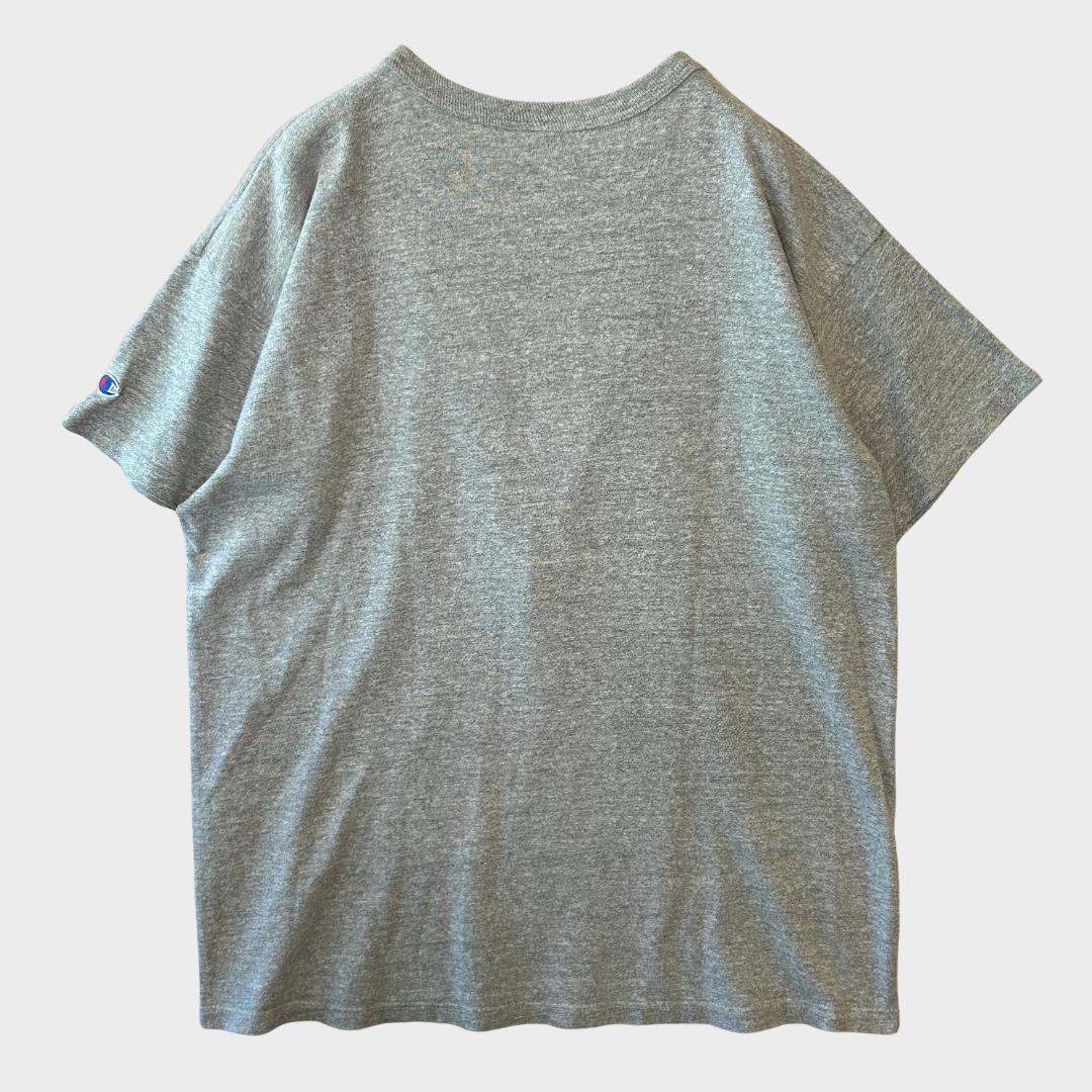 90's Champion PRUDENTIAL SECURITIES カレッジTシャツ グレー (XL)/A4504T-SO