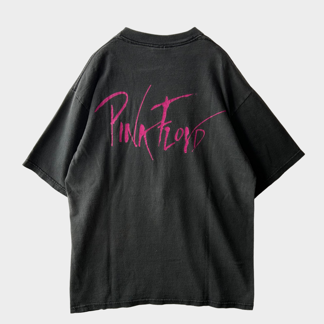 00's Pink Floyd Dark Side of the Moon バンドTシャツ 黒 (M)/A6515T-SO