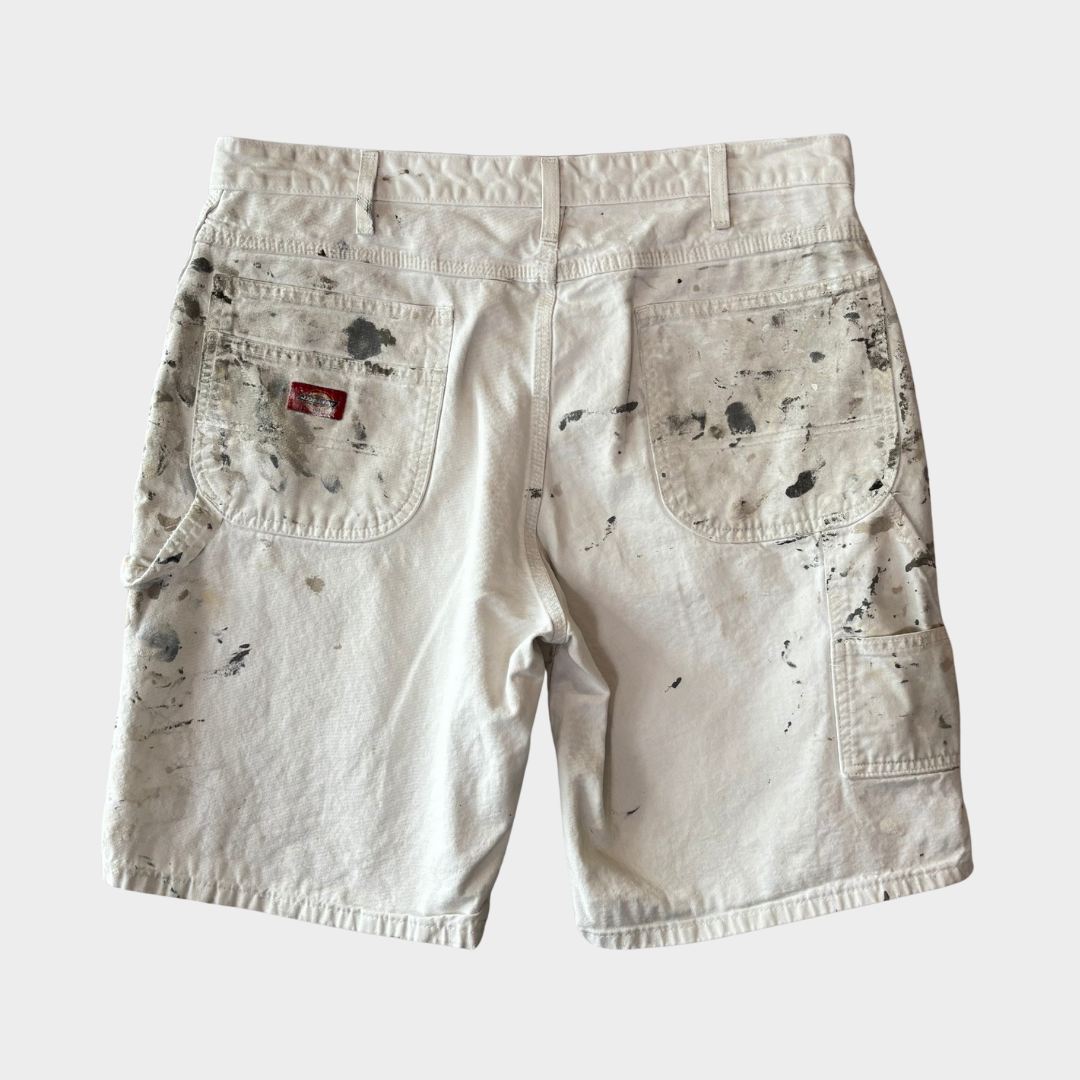00's Dickies ディッキーズ ペインターショーツ ハーフパンツ 白 (W36)/2246P-SO