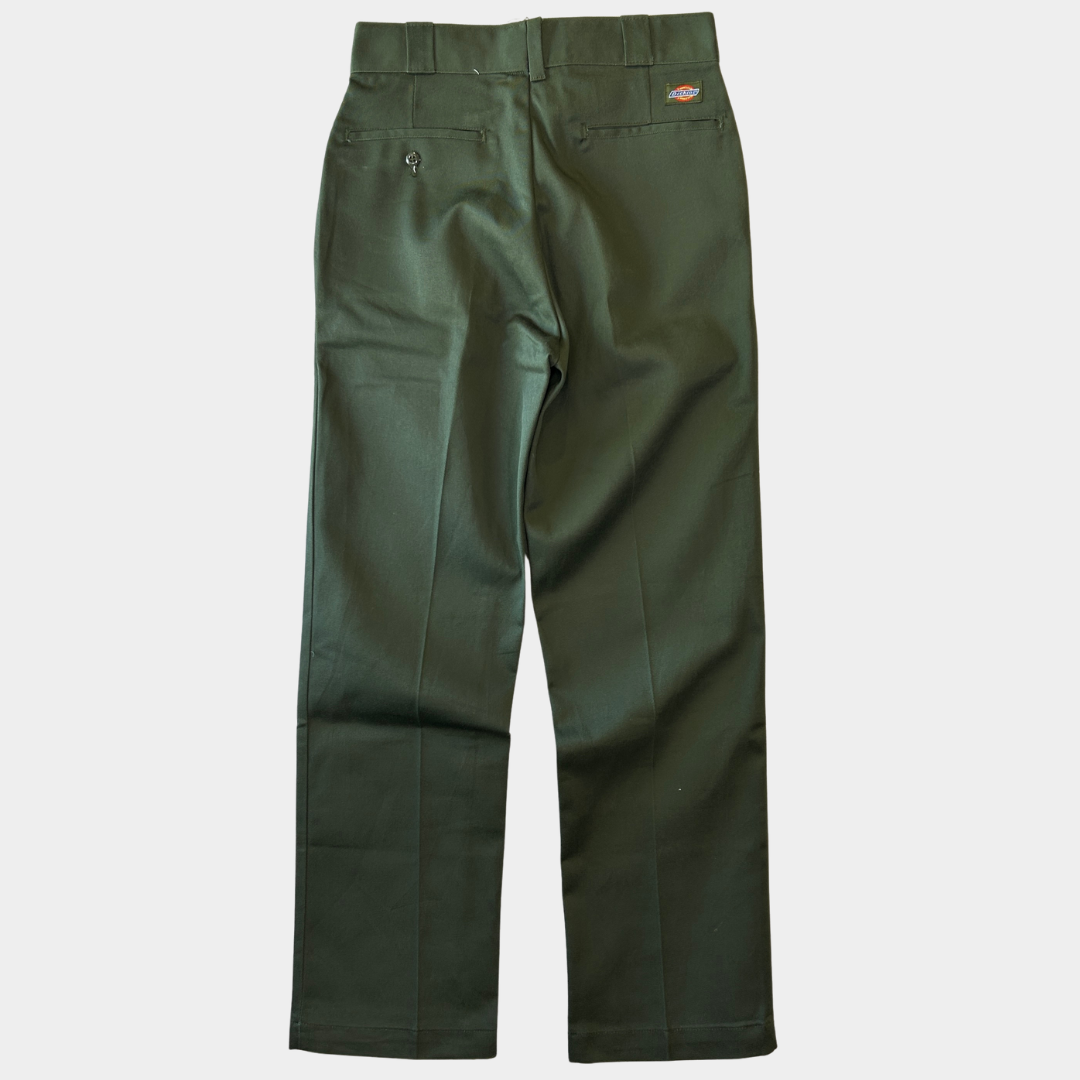 90's Dickies ディッキーズ 874 ワークパンツ USA製 オリーブグリーン(30×32)/)B1009P-SO