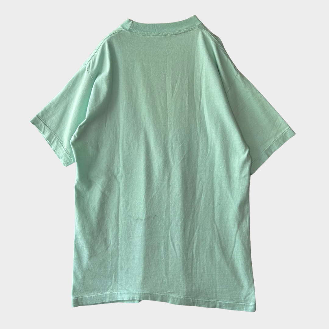 90's HAULIN' ASS 水着 Tシャツ 水色 (サイズ不明)/B2713T-SO