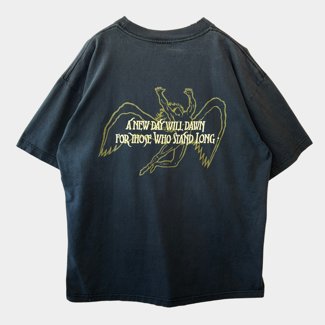 00's LED ZEPPELIN ツェッペリン A NEW DAY WILL DAWN Tシャツ(XL)/A4314T-SO
