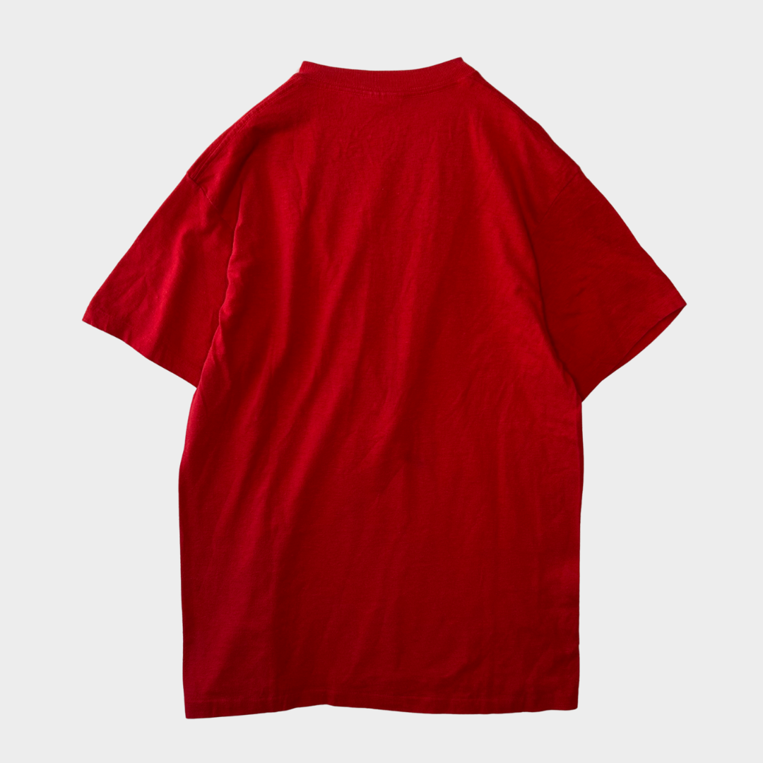 80's Ebert Marlboro ロゴTシャツ Made in USA Tシャツ 赤 (L)/A6401T-SO